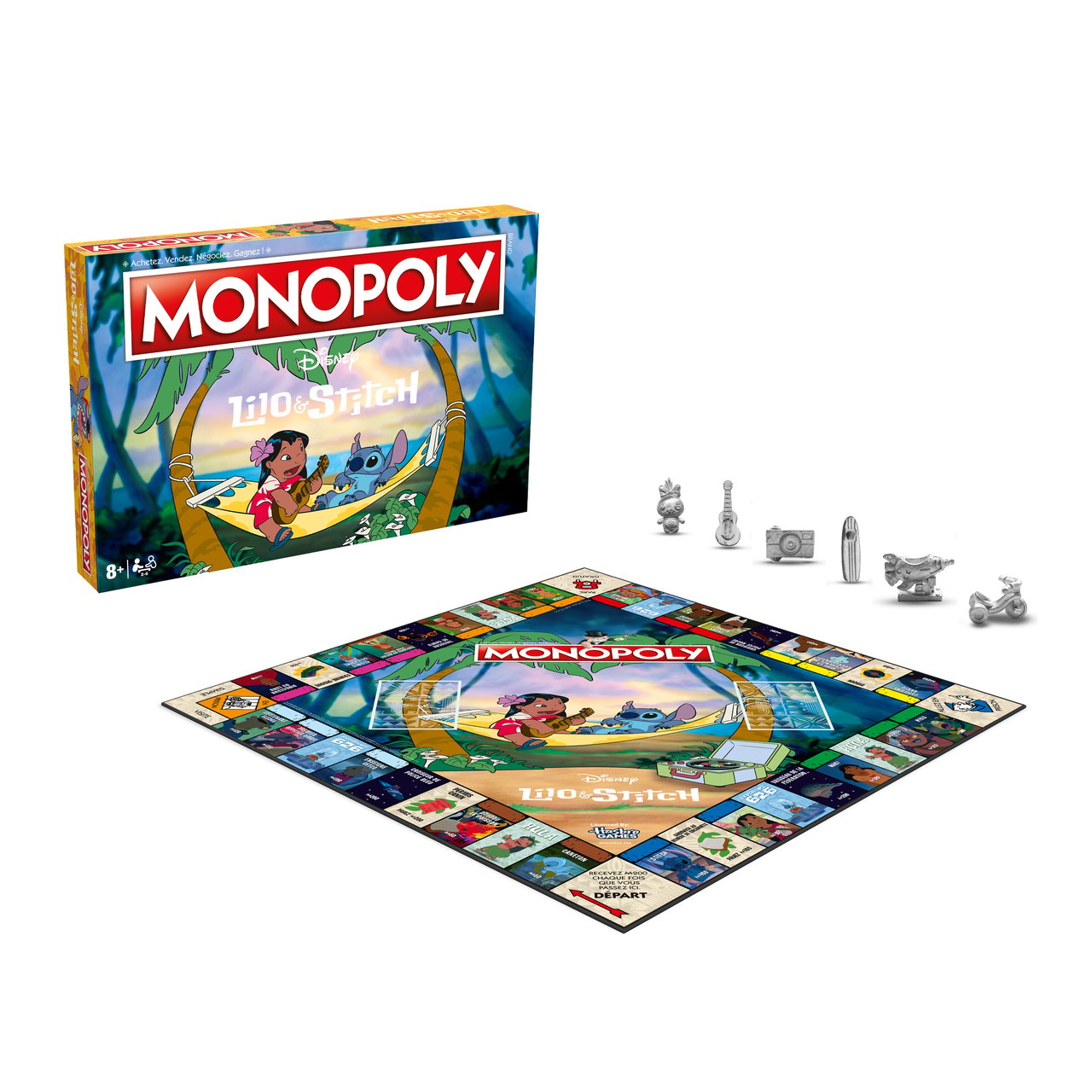 Jeux De Société - Monopoly version Lilo et Stitch