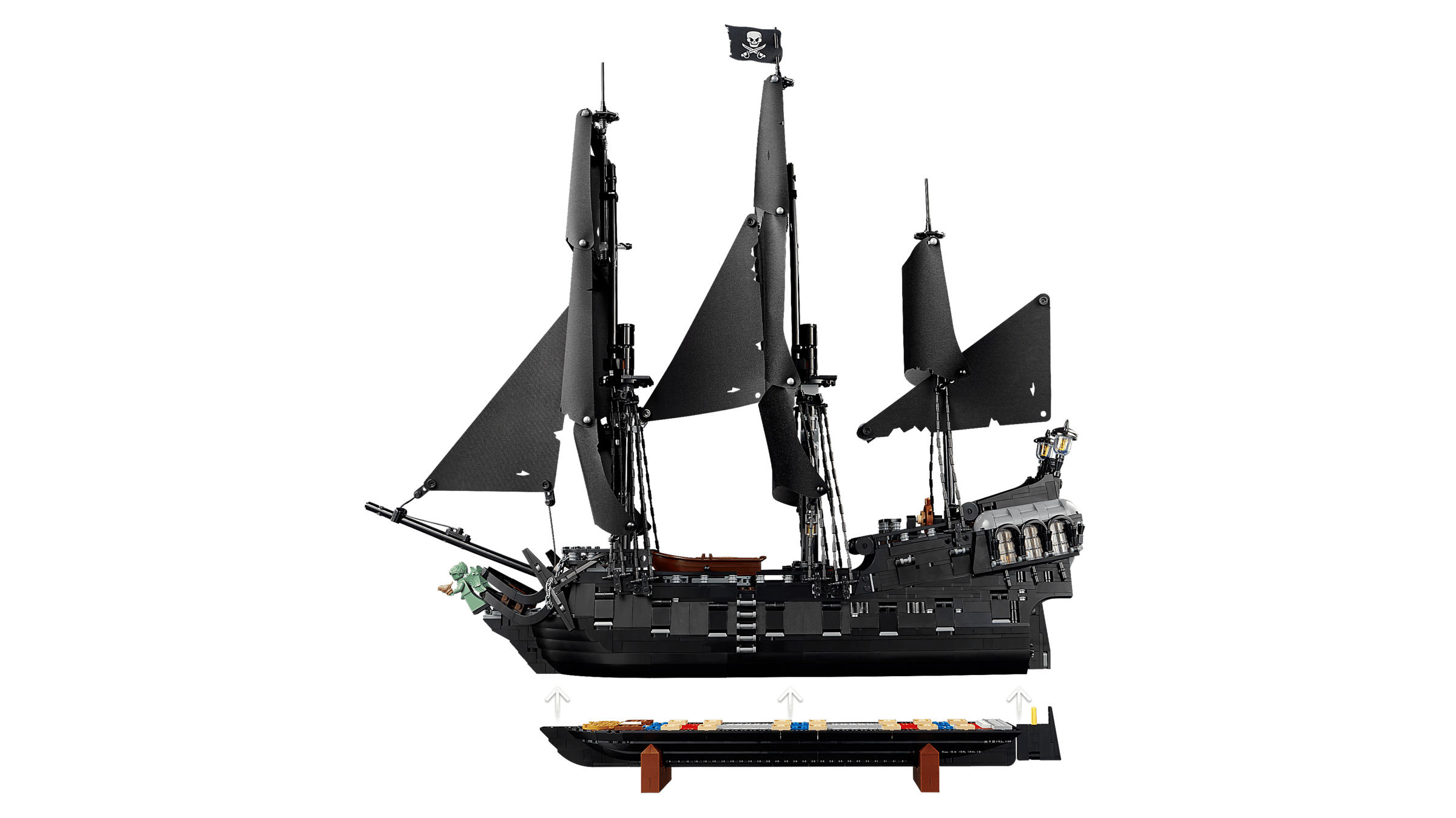 LEGO - Le bateau pirate du capitaine Jack Sparrow