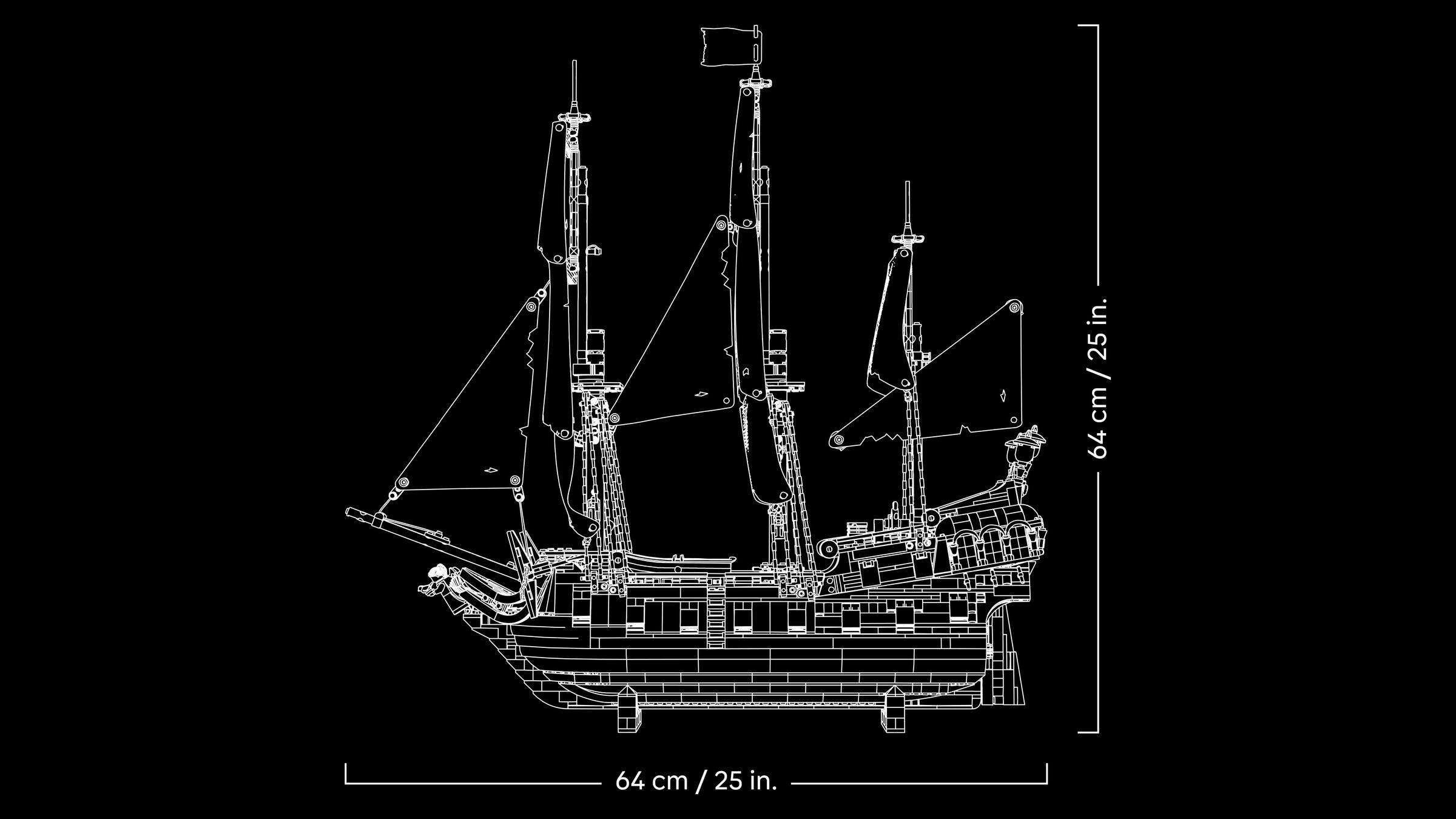 LEGO - Le bateau pirate du capitaine Jack Sparrow