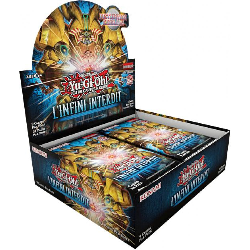 Jeu De Cartes Yu-Gi-Oh - Boîte de 24 Booster (Scellés) L’Infini Interdit