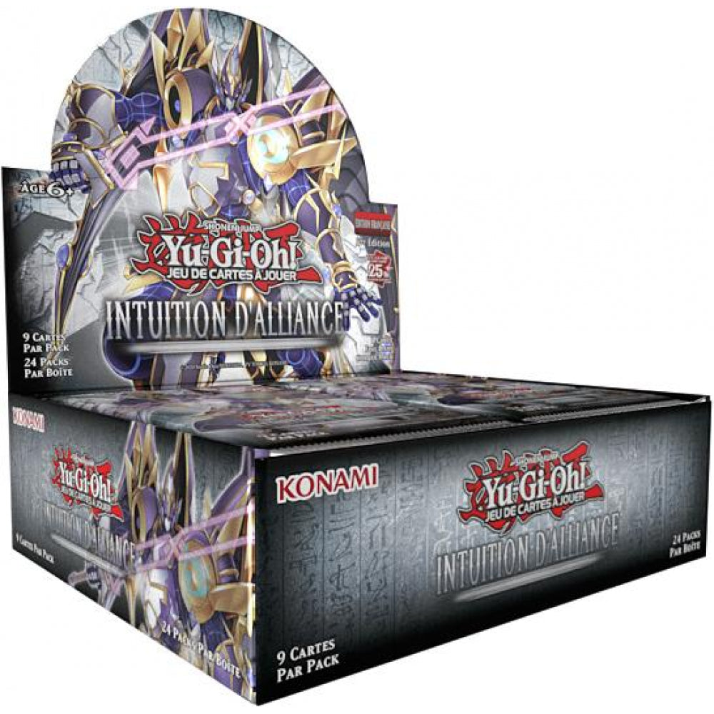 Jeu De Cartes Yu-Gi-Oh - Boîte de 24 Booster (Scellés) Intuition d’Alliance