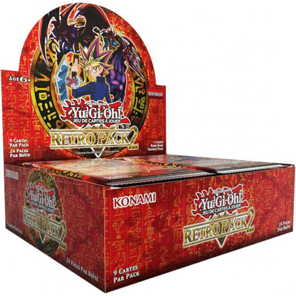 Jeu De Cartes Yu-Gi-Oh - Boîte de 24 Booster (Scellés) Retropack 2