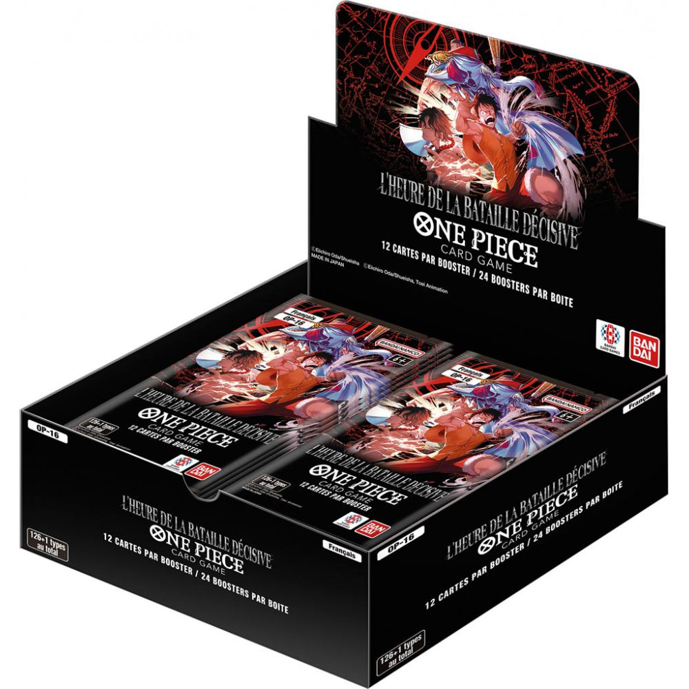 (Scellé) Jeu de Cartes One Piece - Display OP16 - L'Heure de la Bataille Décisive (FR)