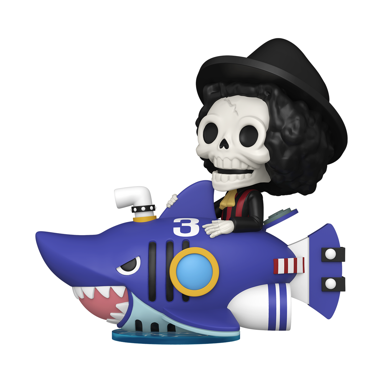 Funko POP One Piece - Brook Avec Le Sous-Marin Shark 141 Edition Limitée