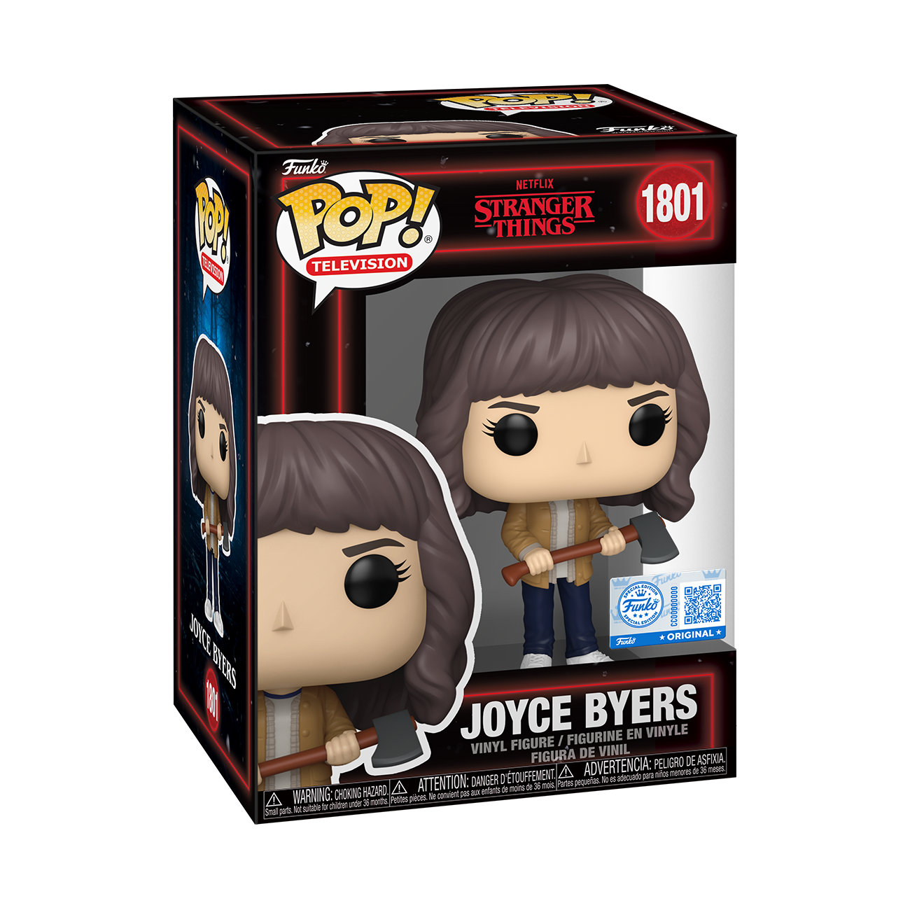 Funko POP Stranger Things - Joyce Byers avec Hache 1801
