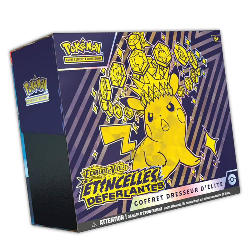 (Scellé) Jeu de cartes Pokémon - Elite Trainer Box EV08 – Étincelles Déferlantes