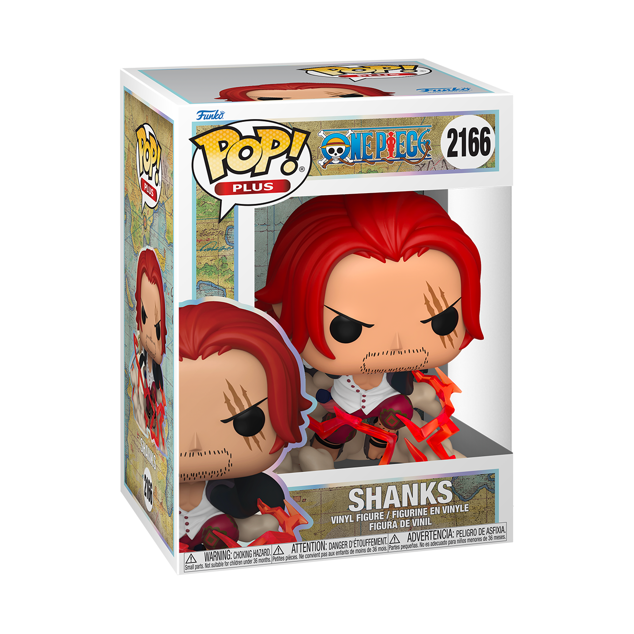 Funko POP One Piece - Shanks (Haki des Rois) 2166 Edition Spéciale