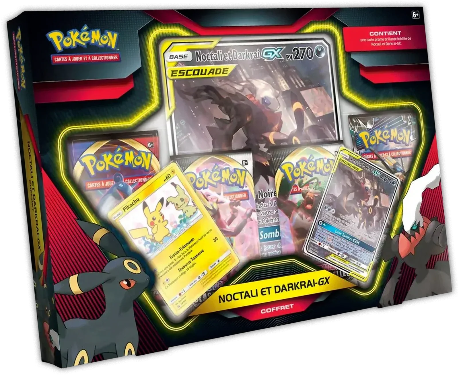 (Scellé) Jeu de Cartes Pokémon - Coffret Noctali & Darkrai