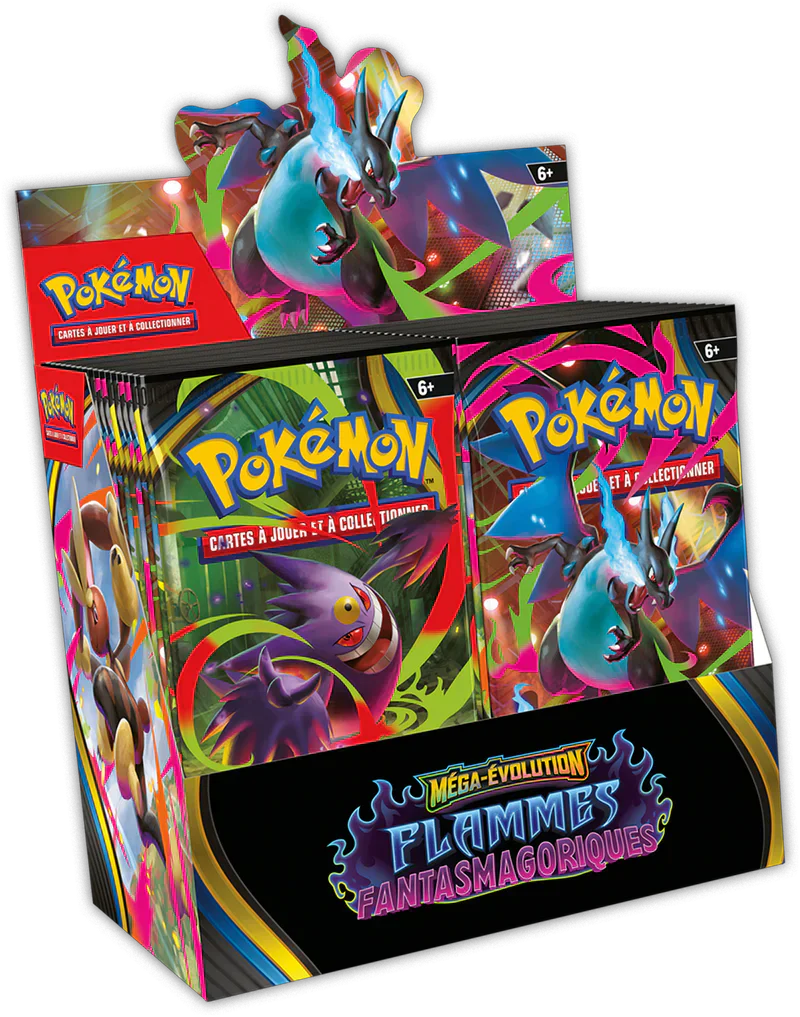 (Scellé) Jeu de Cartes Pokémon - Display 36 boosters ME02 – Flammes Fantasmagoriques