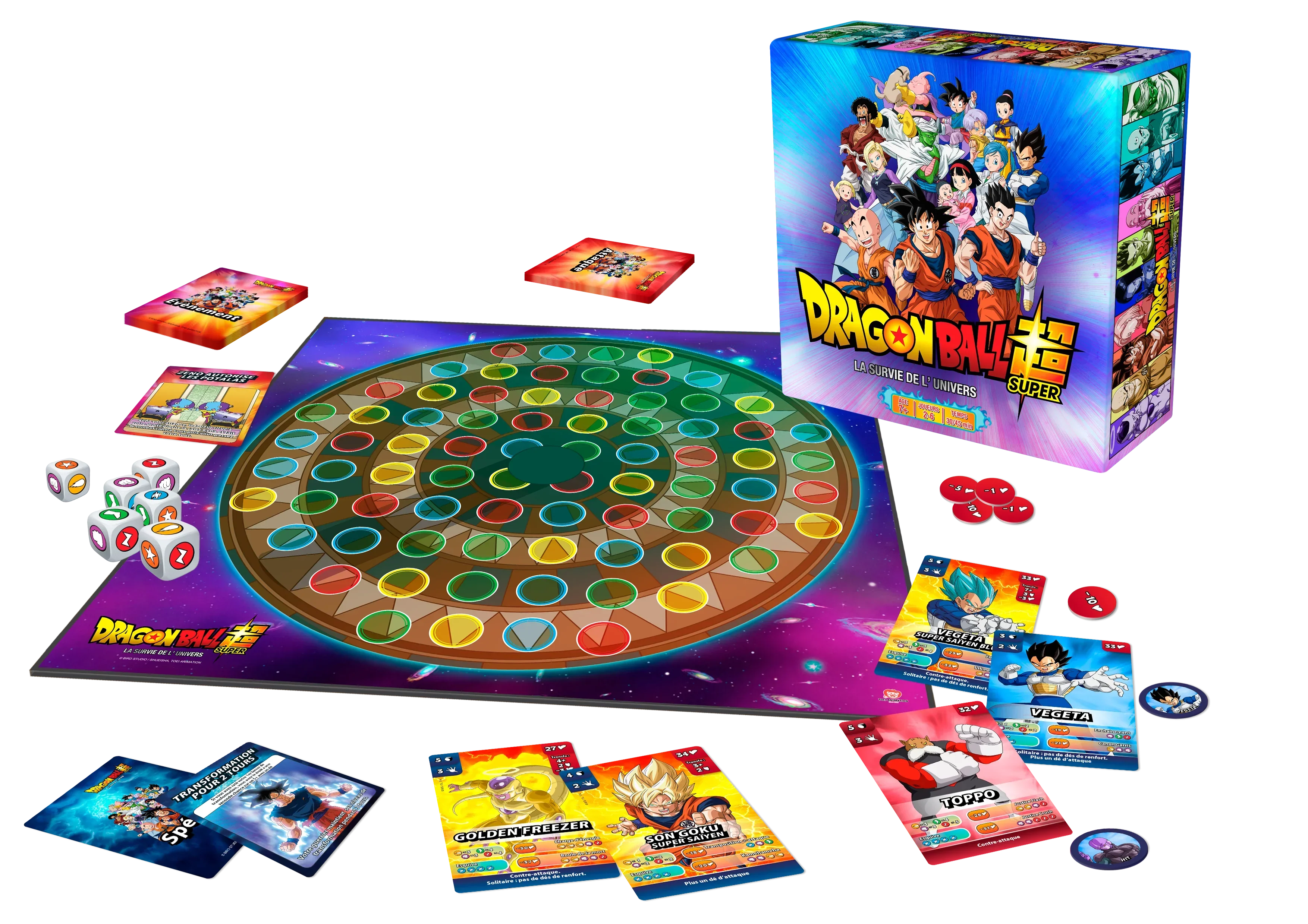 Jeu De Société Dragon Ball Super - La Survie De L'Univers