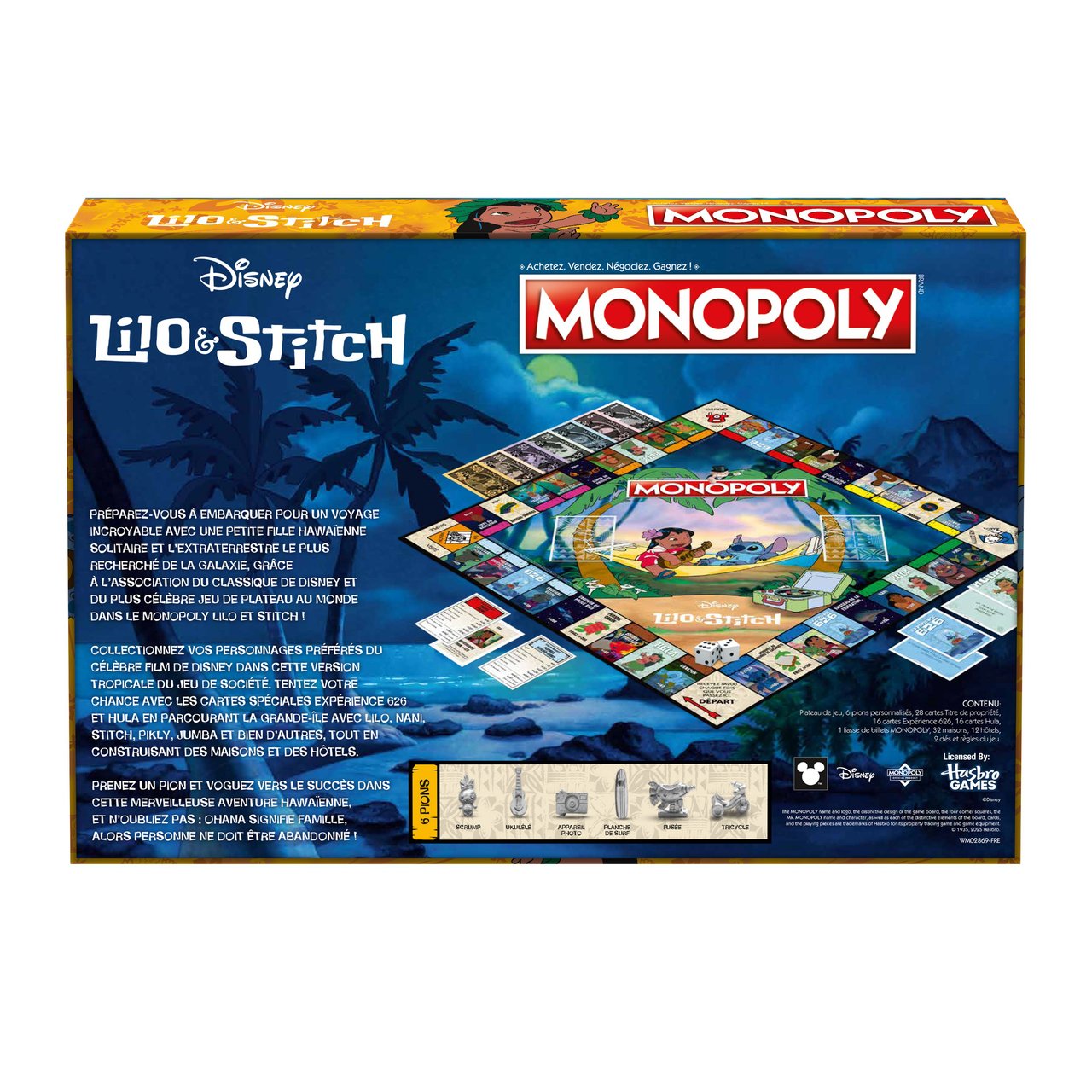 Jeux De Société - Monopoly version Lilo et Stitch