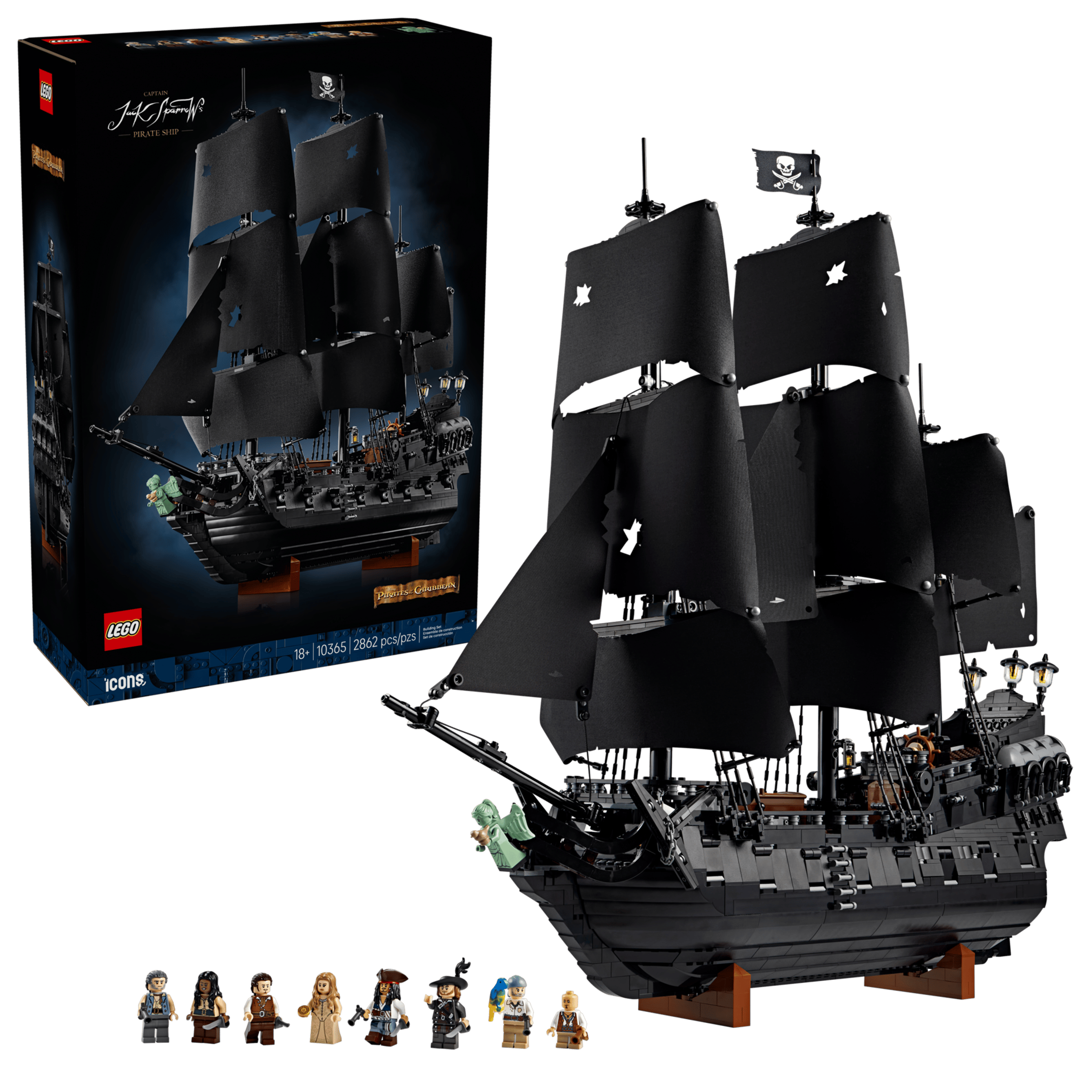 LEGO - Le bateau pirate du capitaine Jack Sparrow