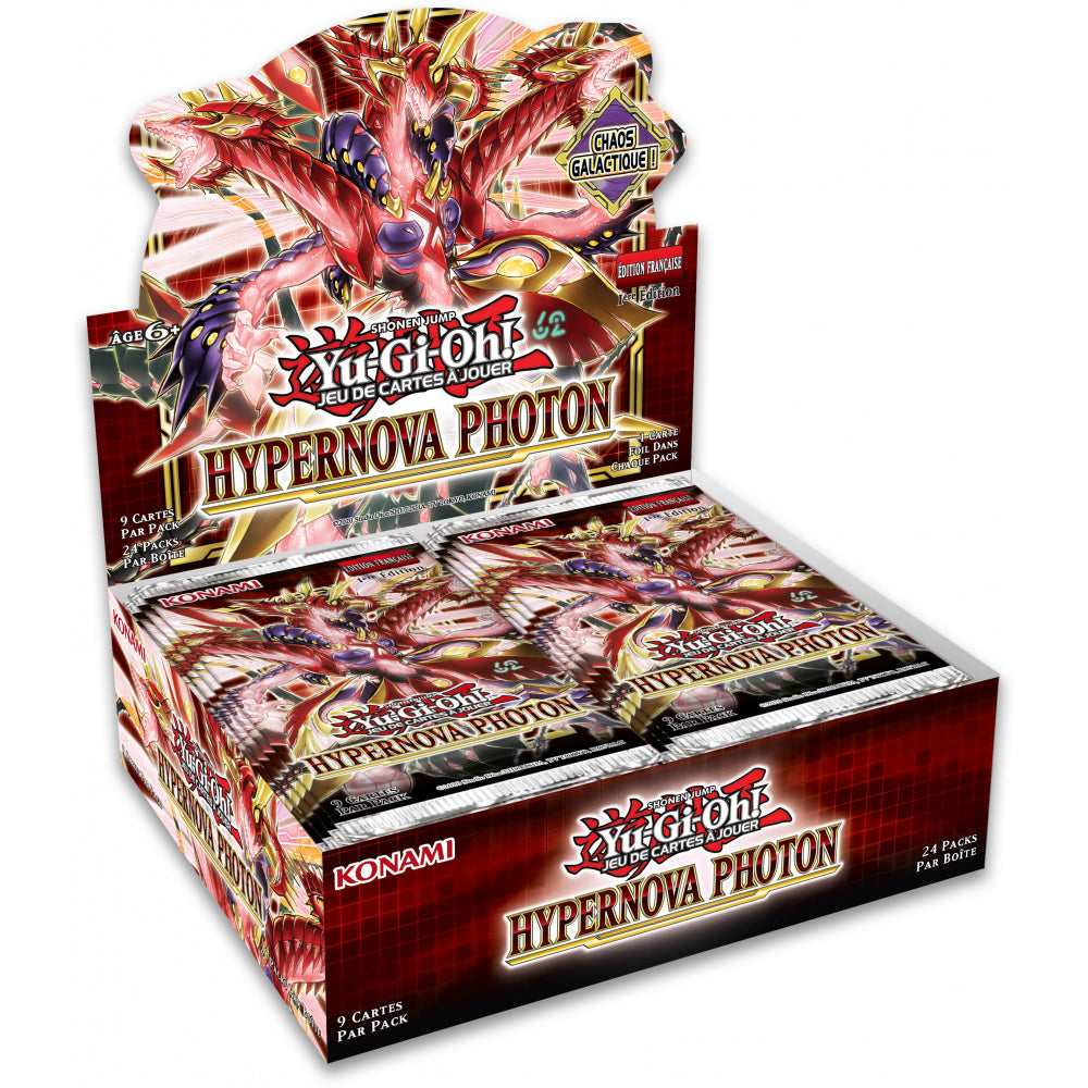 Jeu De Cartes Yu-Gi-Oh - Boîte de 24 Booster (Scellés) Hypernova Photon