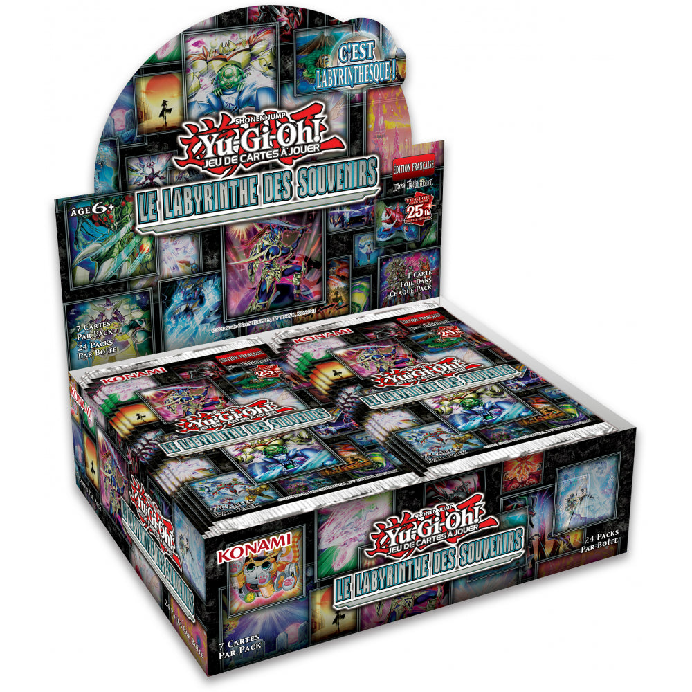 Jeu De Cartes Yu-Gi-Oh - Boîte de 24 Booster (Scellés) Le Labyrinthe des Souvenirs