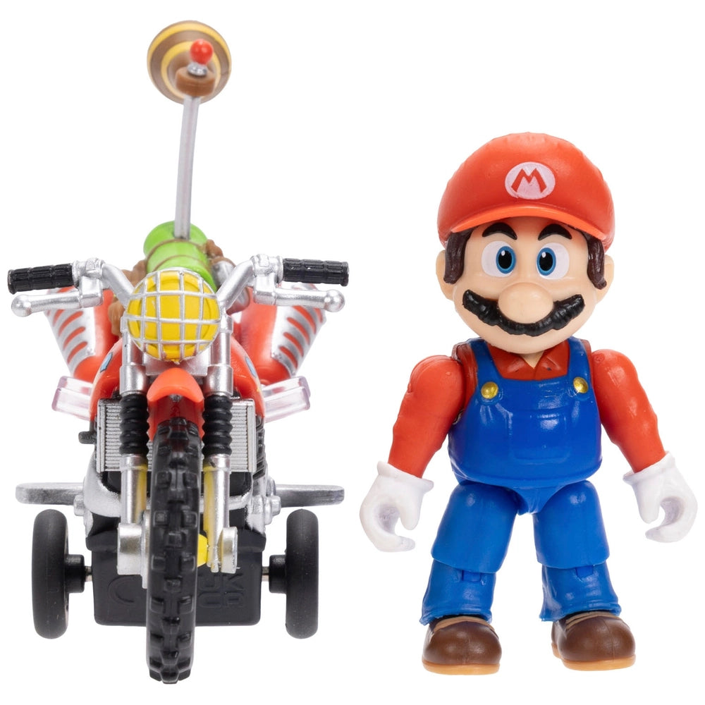 Super Mario Galaxy, le Film - Figurine Mario avec Moto à Retrofriction