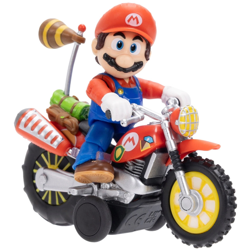 Super Mario Galaxy, le Film - Figurine Mario avec Moto à Retrofriction