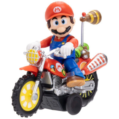Super Mario Galaxy, le Film - Figurine Mario avec Moto à Retrofriction