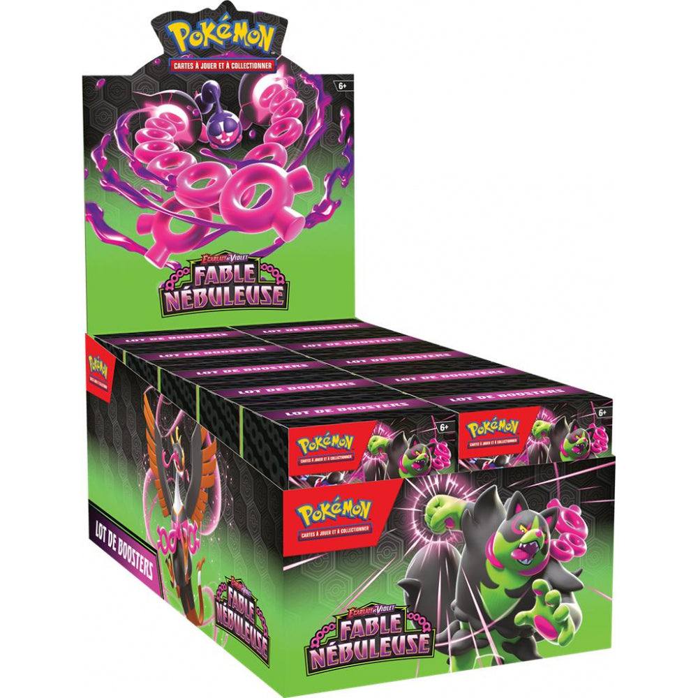 (Scellé) Jeu de cartes Pokémon - Bundle EV06.5 – Fable Nébuleuse Bundle de 6 Boosters - Display de 10 Bundles (FR)