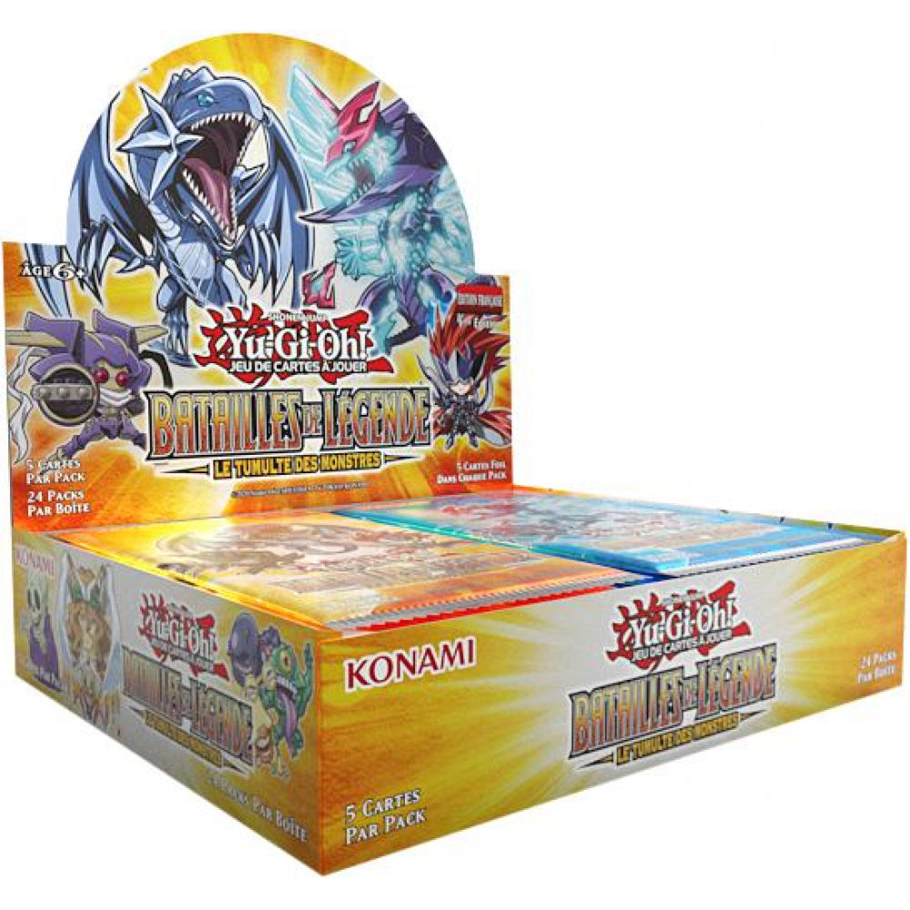 Jeu De Cartes Yu-Gi-Oh - Boîte de 24 Booster (Scellés)  Batailles de Légende : Le Tumulte des Monstres