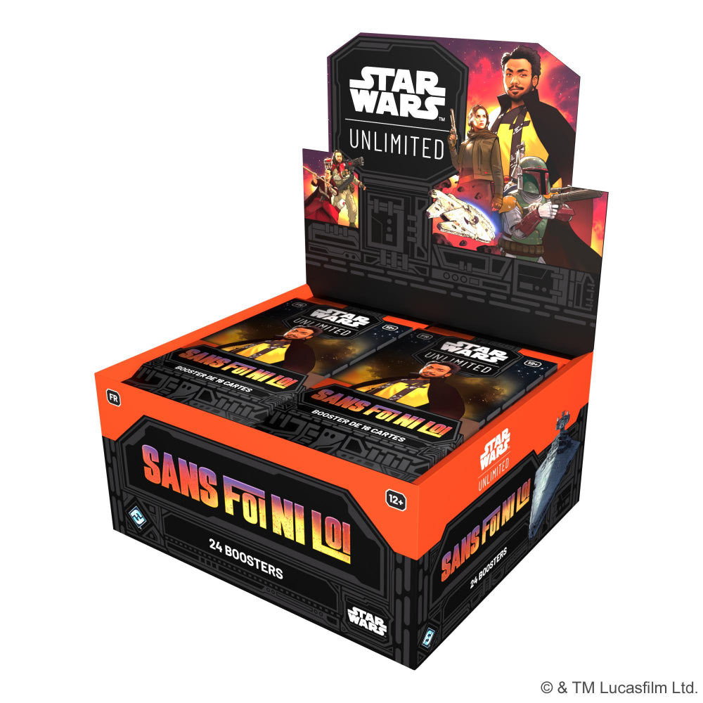 (Scellé) Jeu de Cartes Star Wars - Sans Foi ni Loi - Display de 24 Boosters (FR)