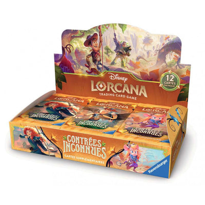 (Scellés) Jeu de Cartes Lorcana - Display de 24 Boosters Contrées Inconnues (FR)