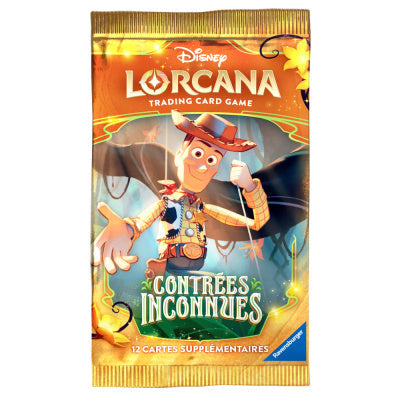 (Scellés) Jeu de Cartes Lorcana - Display de 24 Boosters Contrées Inconnues (FR)
