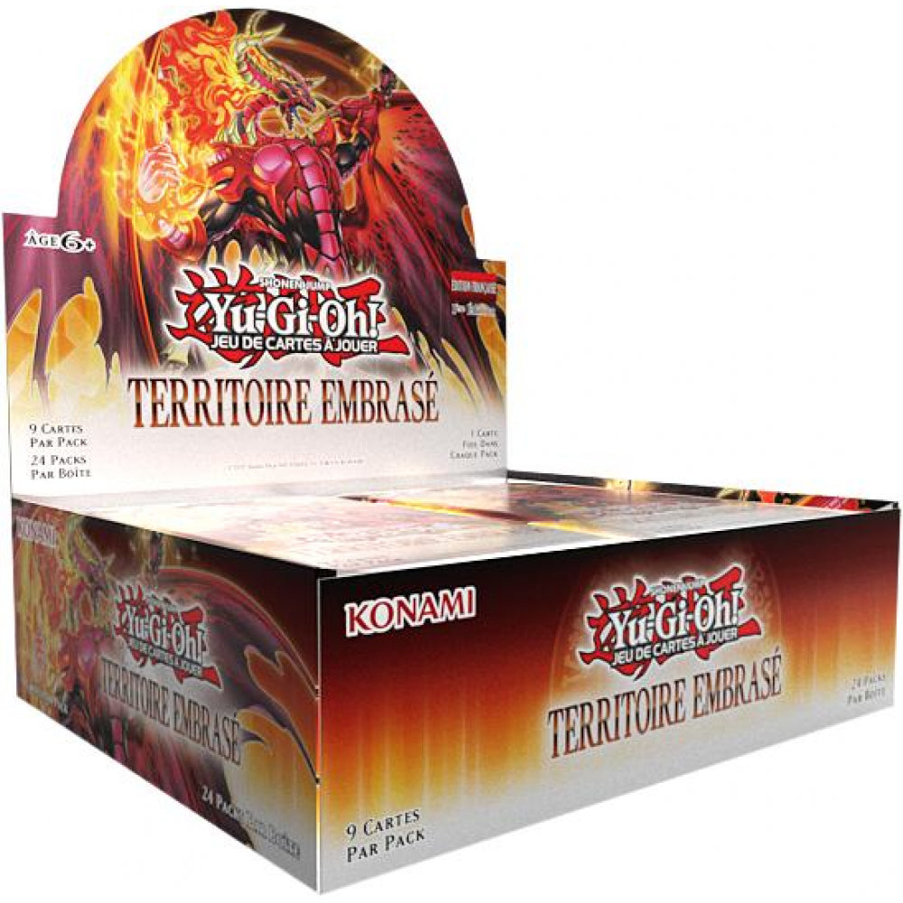 (Scellé) Jeu de Cartes Yu-Gi-Oh! - Display de 24 Boosters - Territoire Embrasé (FR)