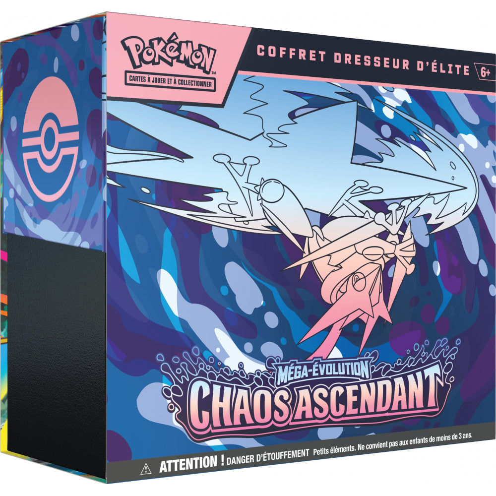 (Scellé) Jeu de Cartes Pokémon - ETB Coffret ME04 Méga-Évolution - Chaos Ascendant (FR)
