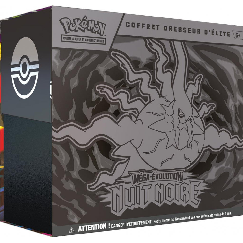 (Scellé) Jeu De Cartes Pokémon - ETB Coffret Dresseur d'Elite - ME05 Méga-Évolution - Nuit Noire (FR)
