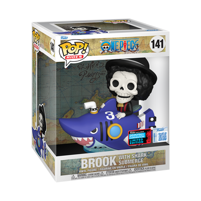 Funko POP One Piece - Brook Avec Le Sous-Marin Shark 141 Edition Limitée
