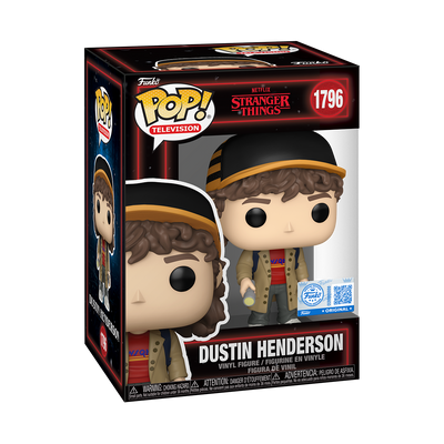 Funko POP Stranger Things - Dustin Henderson Lampe Torche 1796