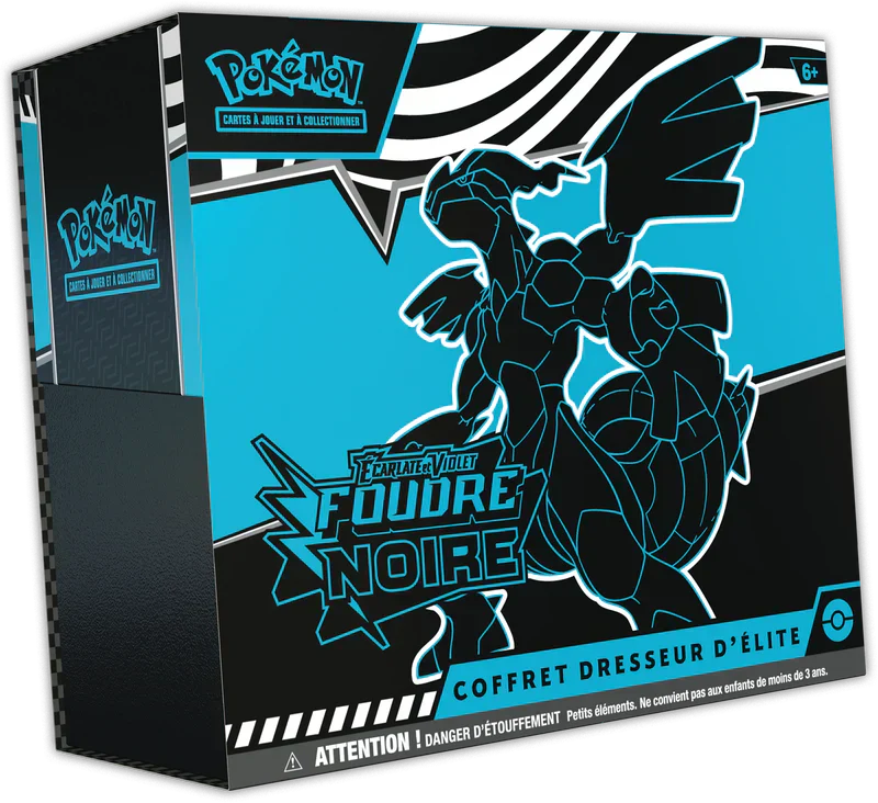 (Scellé) Jeu de cartes Pokémon - Elite Trainer Box 10.5 – Foudre Noire