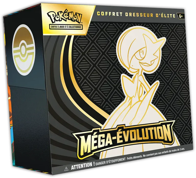 (Scellé) Jeu de cartes Pokémon - Elite Trainer Box ME01 – Méga Evolutions – Gardevoir
