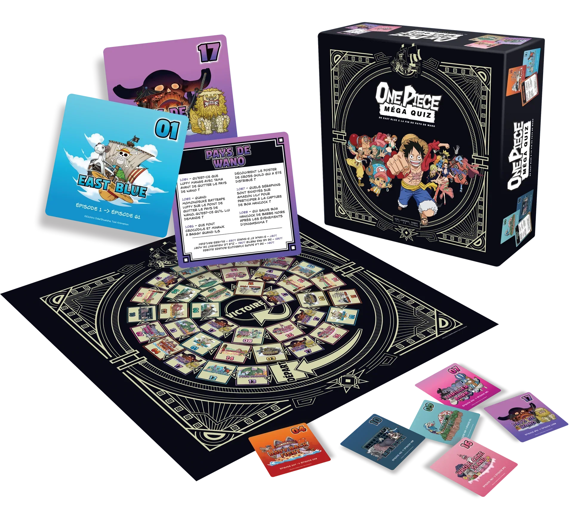 Jeu De Société One Piece - Méga Quizz