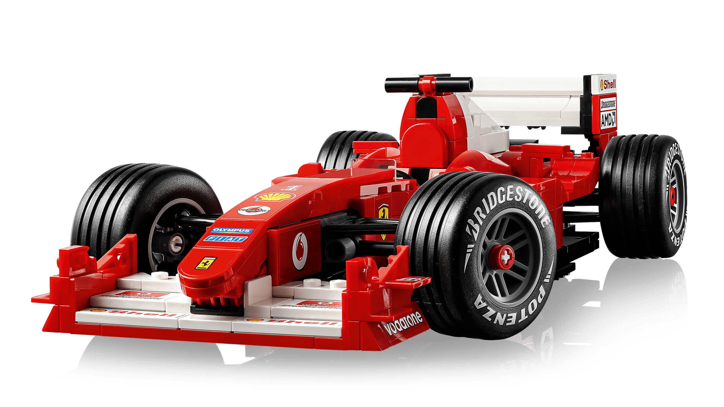LEGO - Ferrari F2004 et Michael Schumacher
