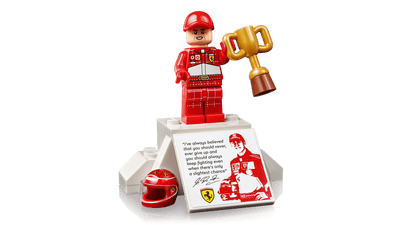 LEGO - Ferrari F2004 et Michael Schumacher