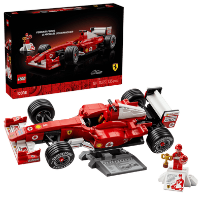 LEGO - Ferrari F2004 et Michael Schumacher