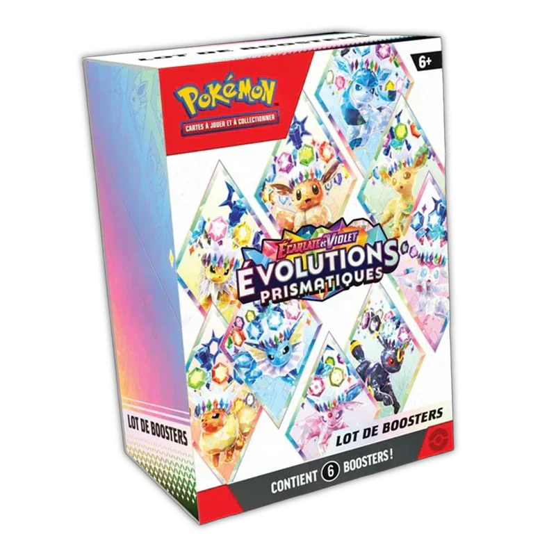 (Scellé) Jeu de cartes Pokémon - Bundle EV08.5 - Evolutions Prismatiques (FR)