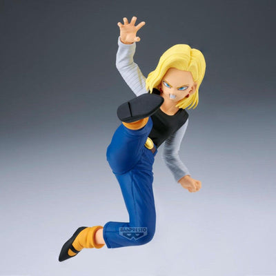 Figurine Dragon Ball Z -  Android 18 & Mr. Satan Match Makers VS Mighty Mask