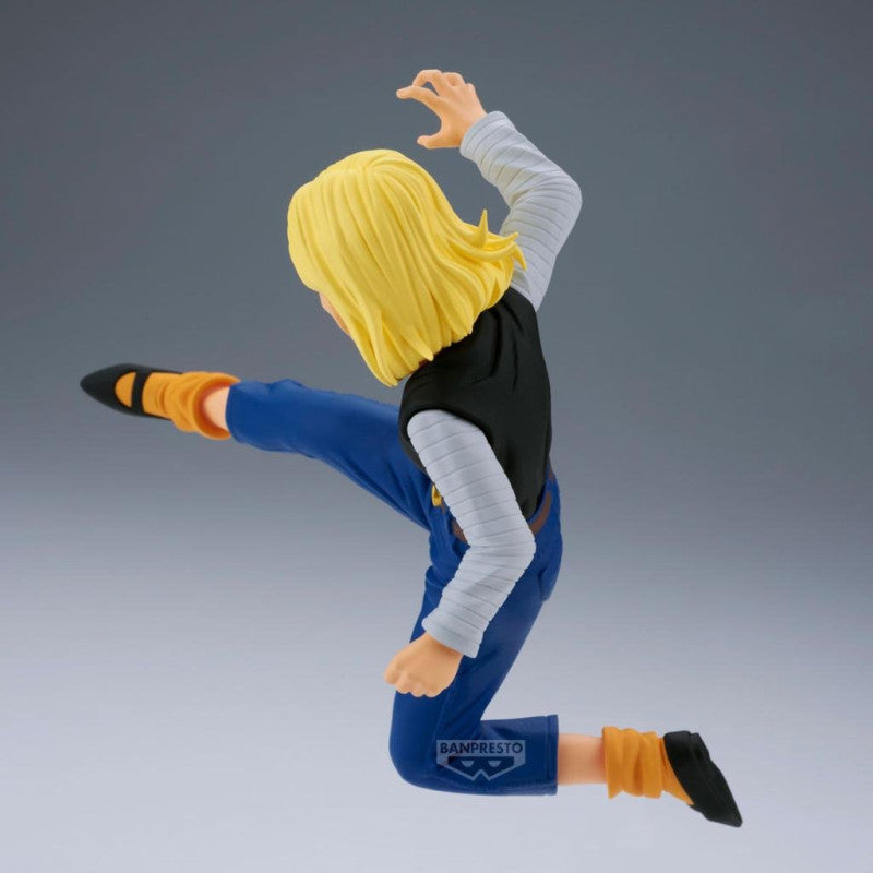 Figurine Dragon Ball Z -  Android 18 & Mr. Satan Match Makers VS Mighty Mask