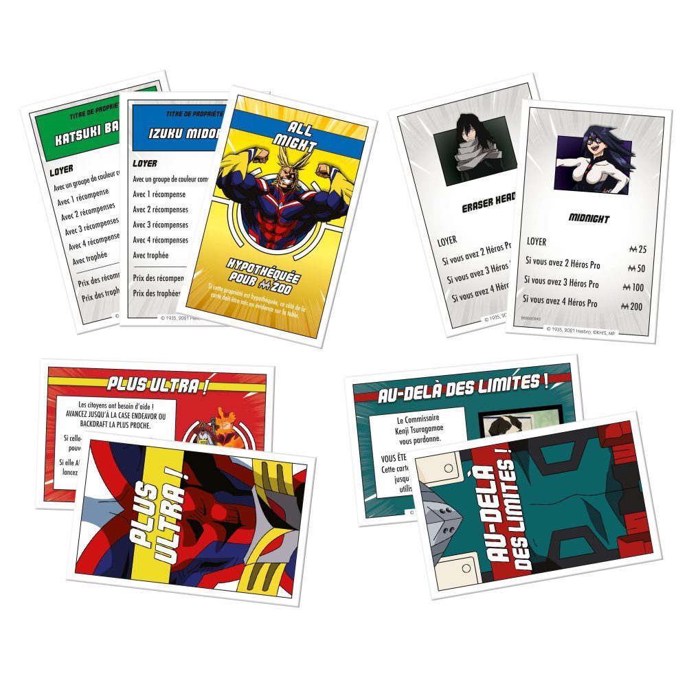 Jeux De Société - Monopoly My Hero Academia