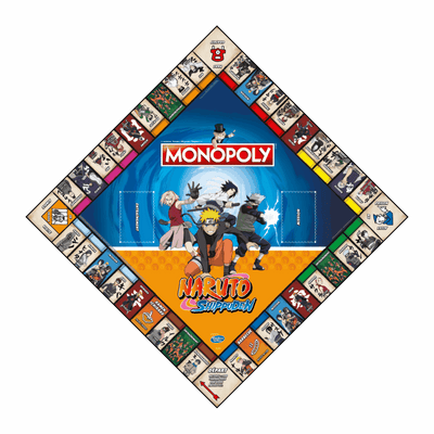 Jeux De Société - Monopoly Naruto Shippuden
