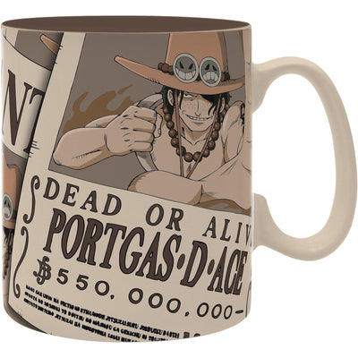 Mug One Piece - Wanted Ace