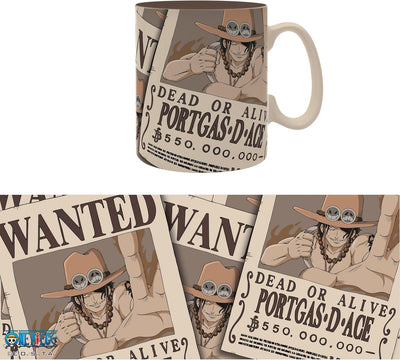 Mug One Piece - Wanted Ace