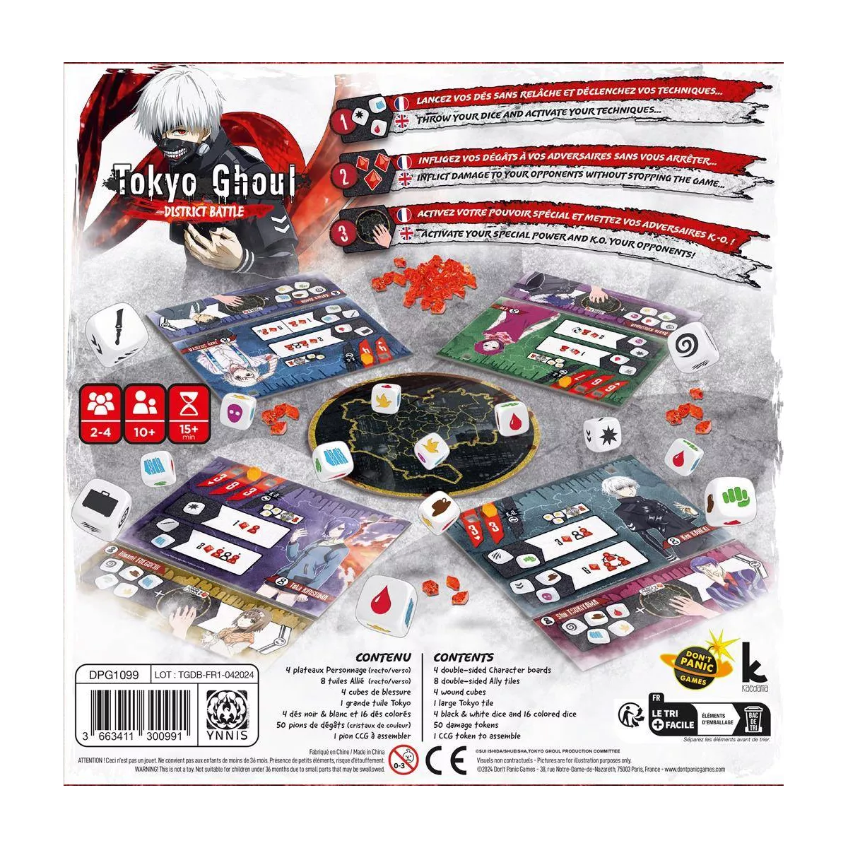 Jeux De Société - Tokyo Ghoul District Battle